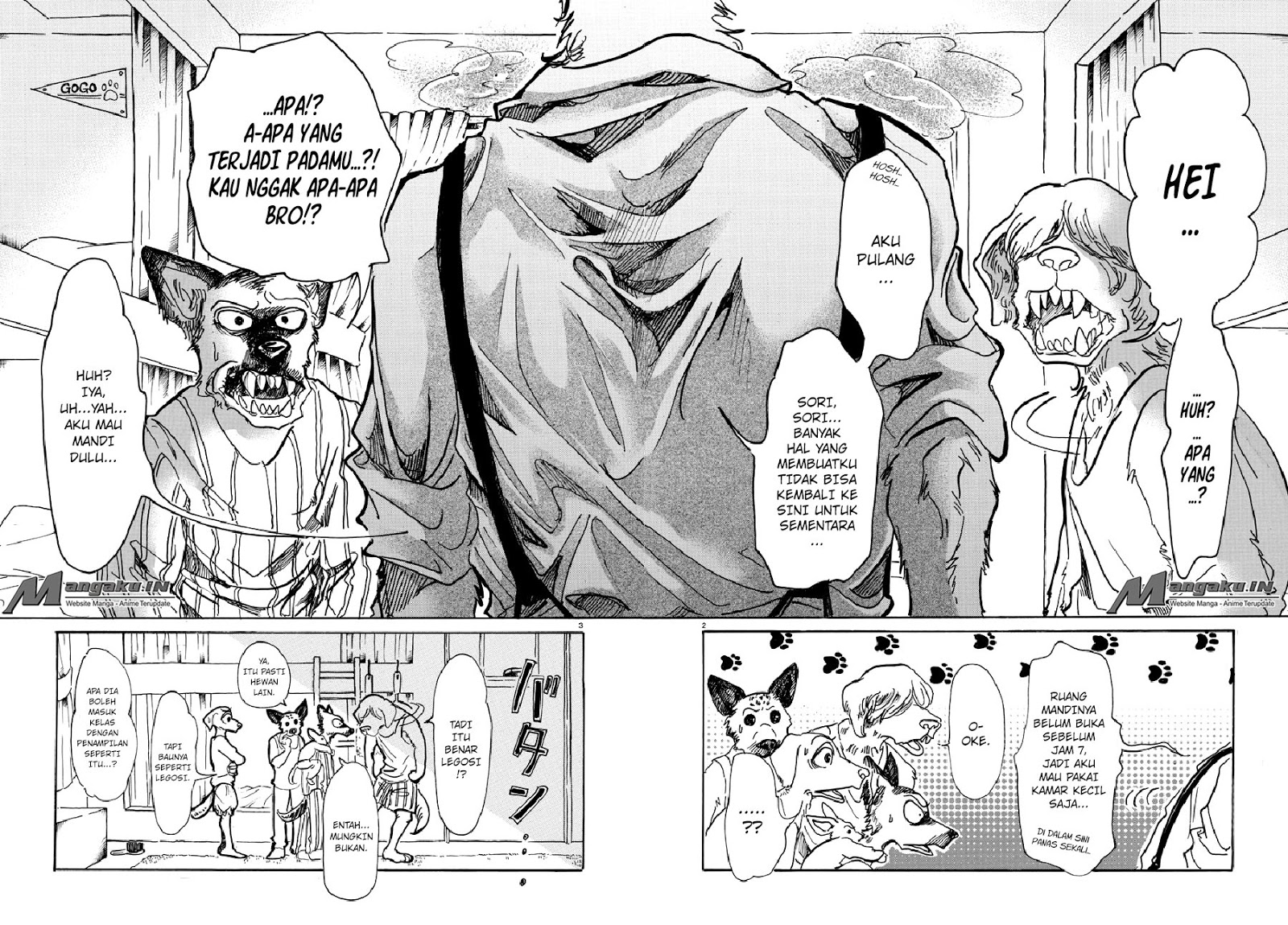 Beastars Bab 62 halaman 4