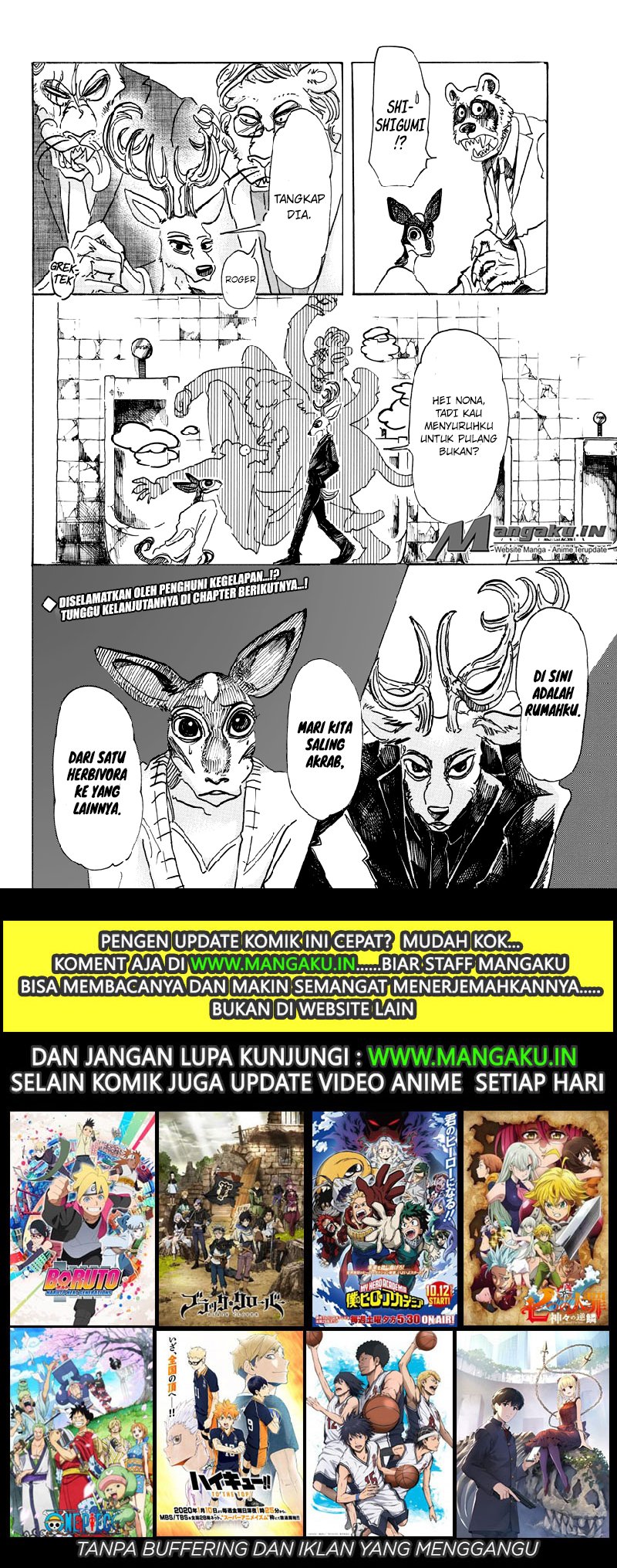 Beastars Bab 64 halaman 20