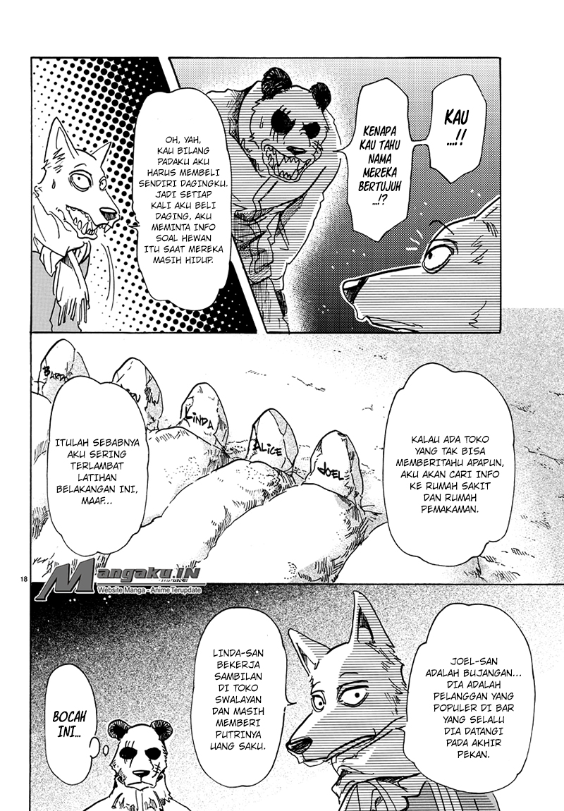 Beastars Bab 66 halaman 18