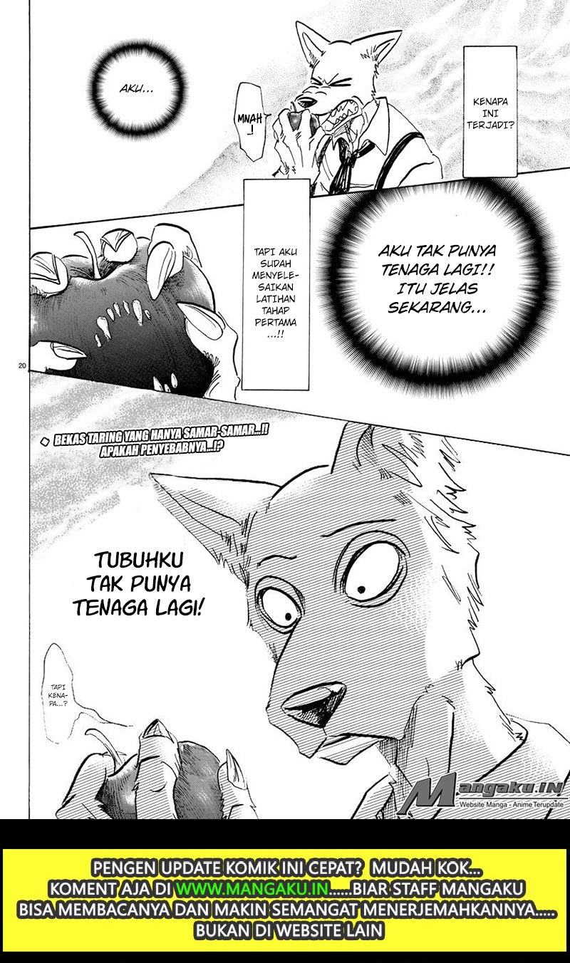 Beastars Bab 67 halaman 22
