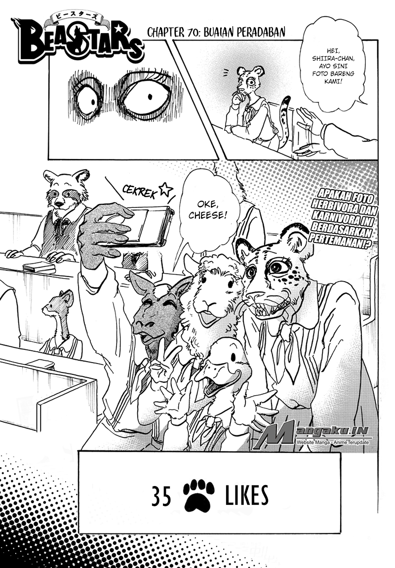 Beastars Bab 70 halaman 2