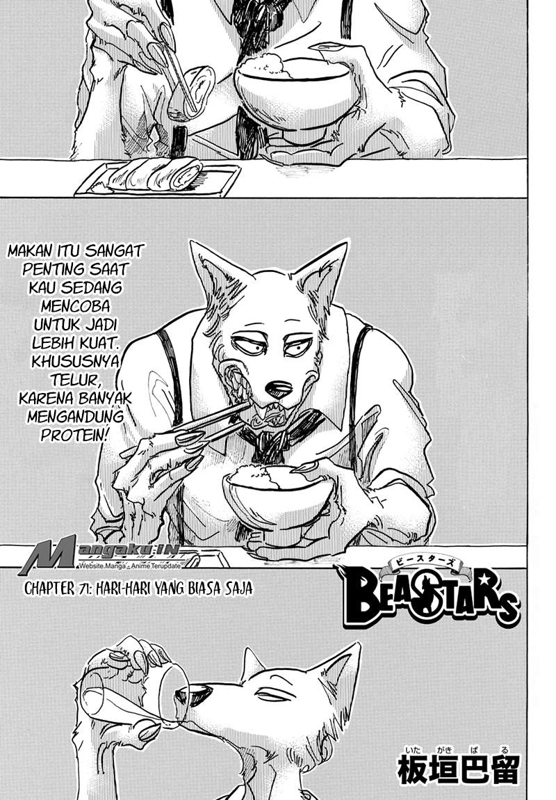 Beastars Bab 71 halaman 3