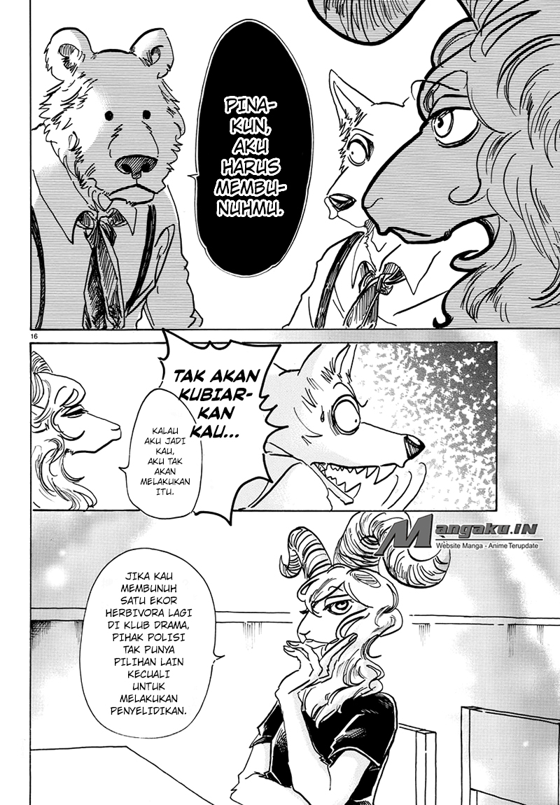 Beastars Bab 72 halaman 16