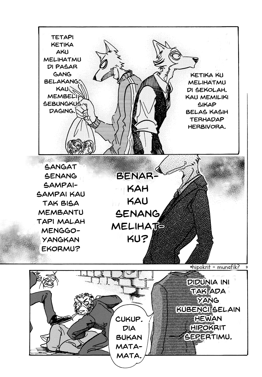Beastars Bab 75 halaman 10