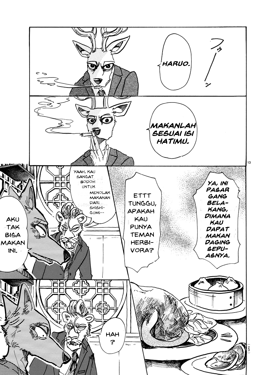 Beastars Bab 75 halaman 14