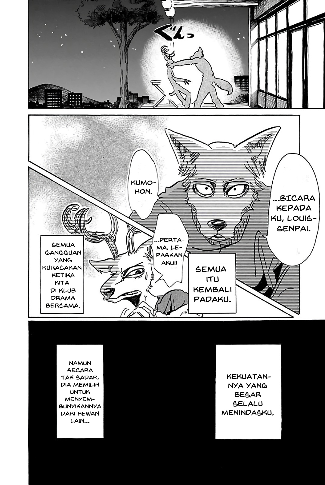 Beastars Bab 76 halaman 3