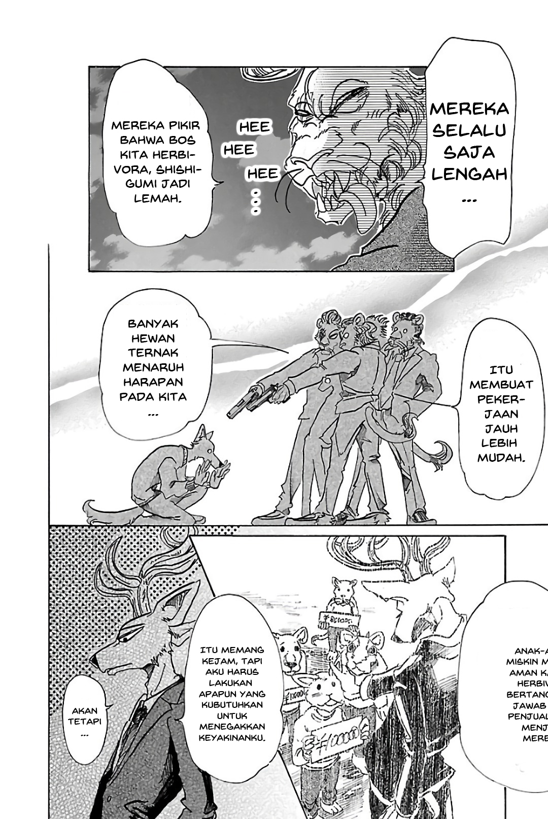 Beastars Bab 76 halaman 12