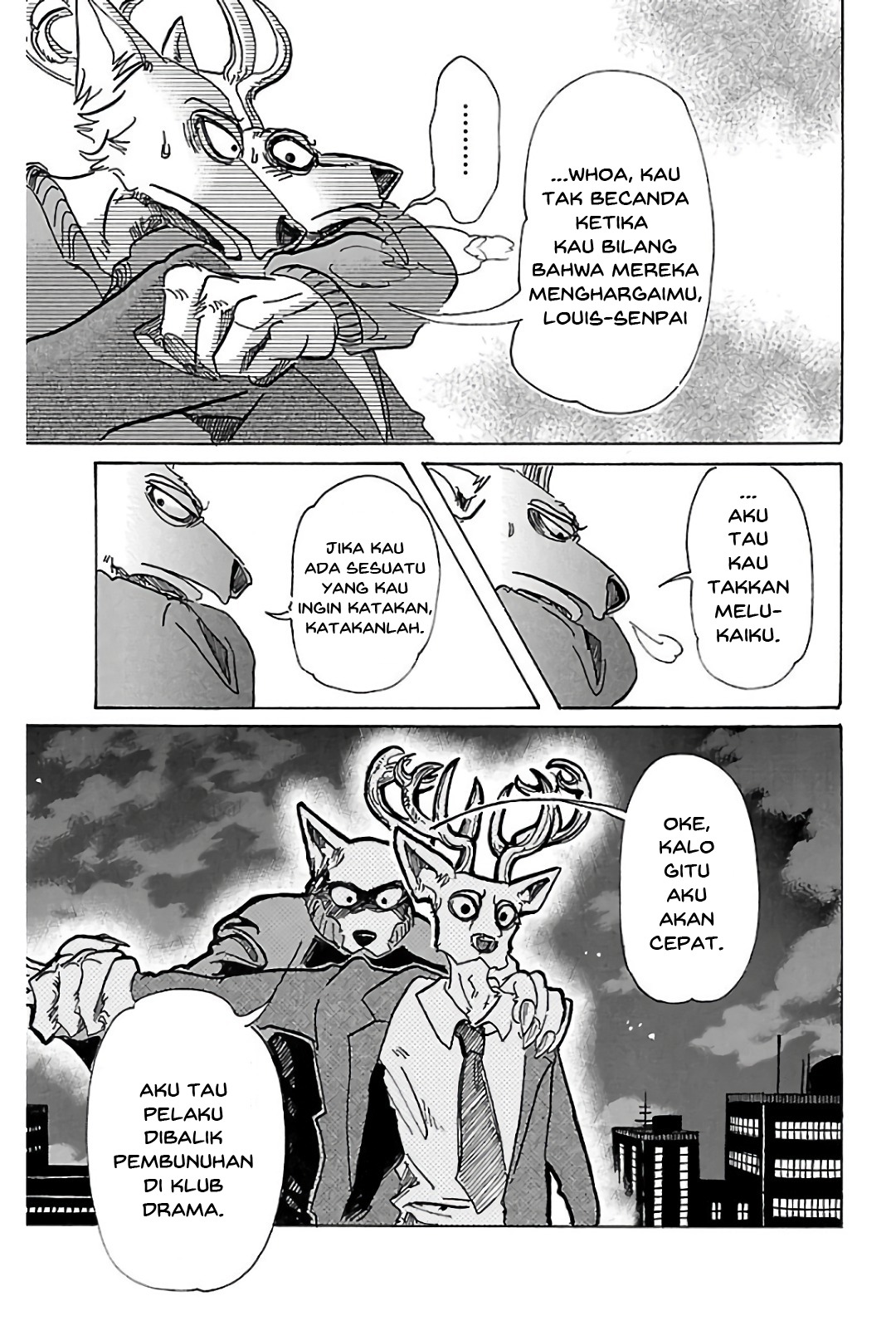 Beastars Bab 76 halaman 17
