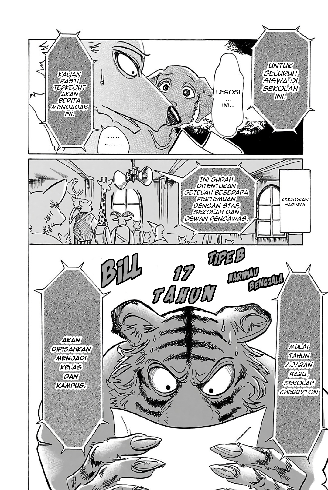 Beastars Bab 78 halaman 4