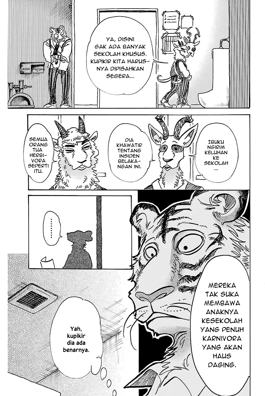 Beastars Bab 78 halaman 7
