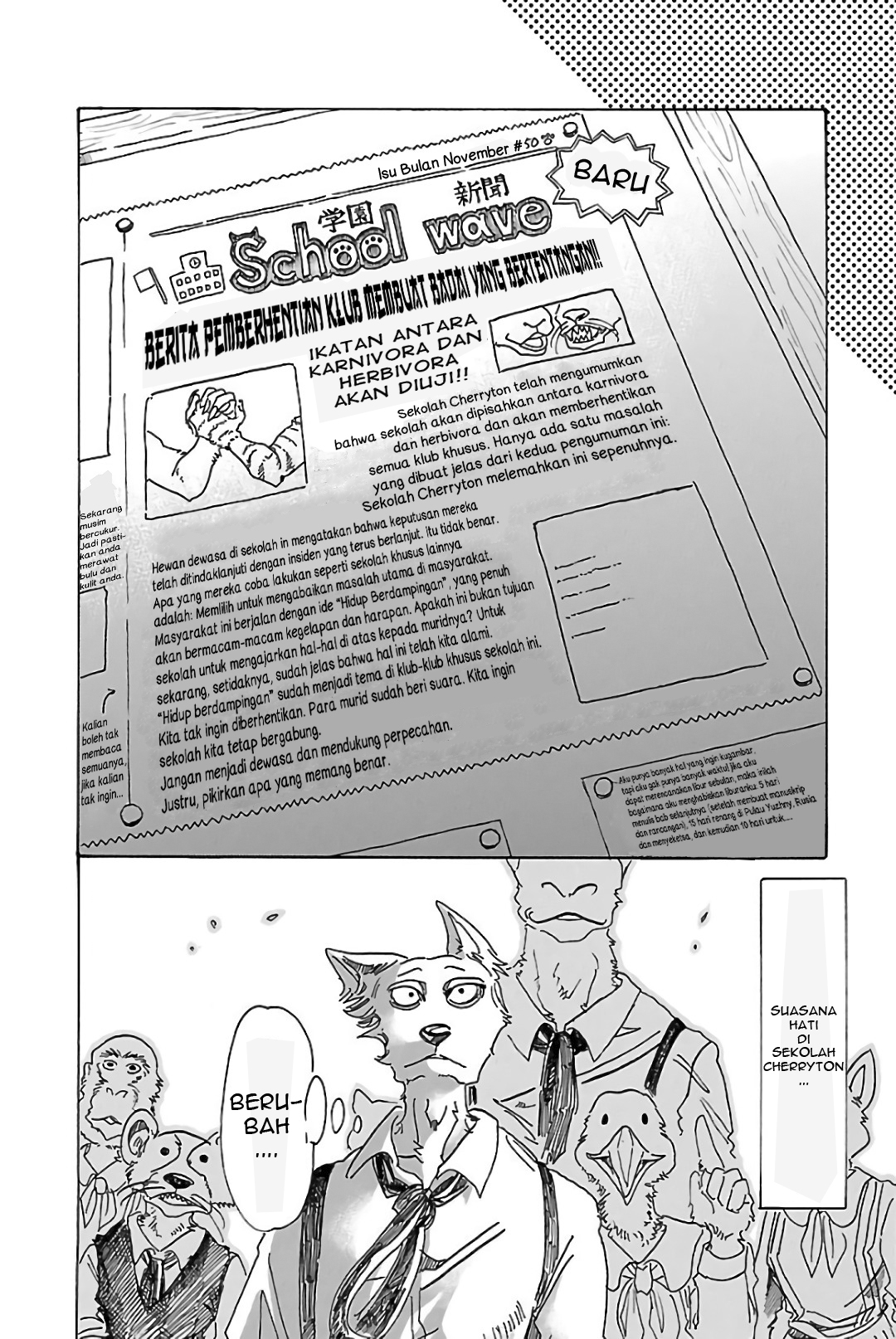 Beastars Bab 78 halaman 19