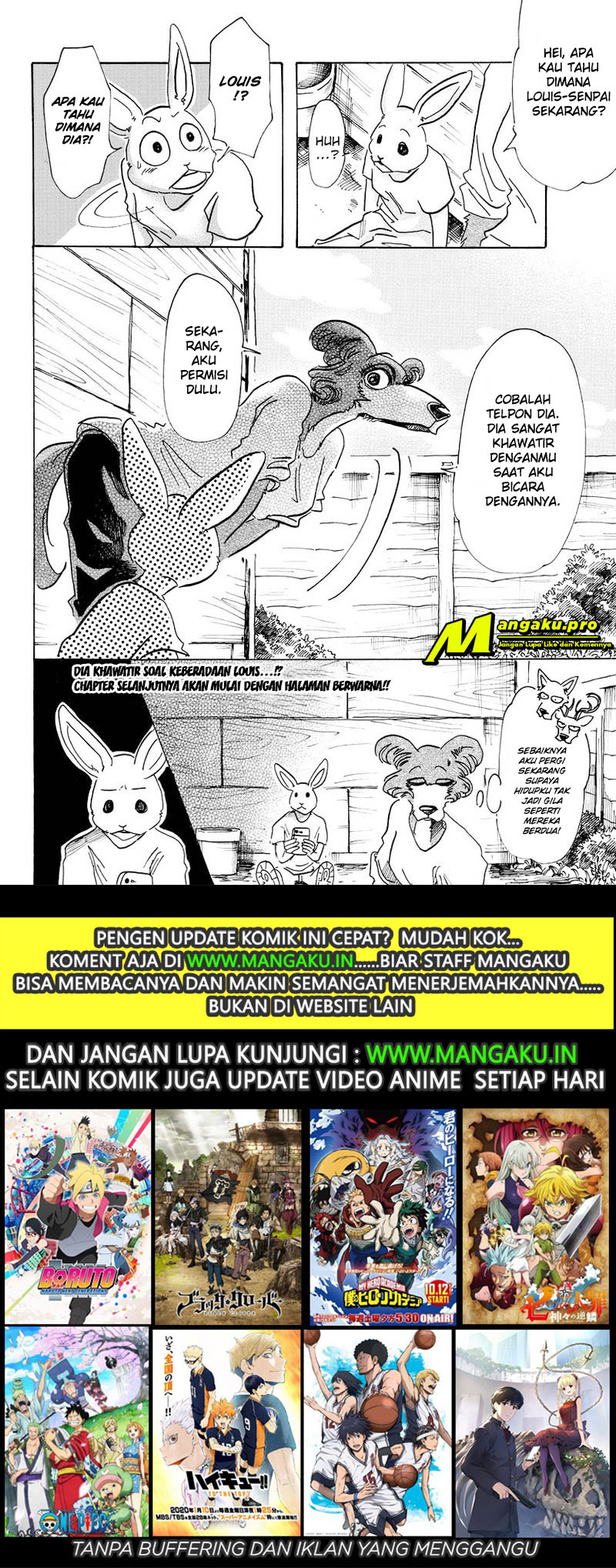 Beastars Bab 79 halaman 20