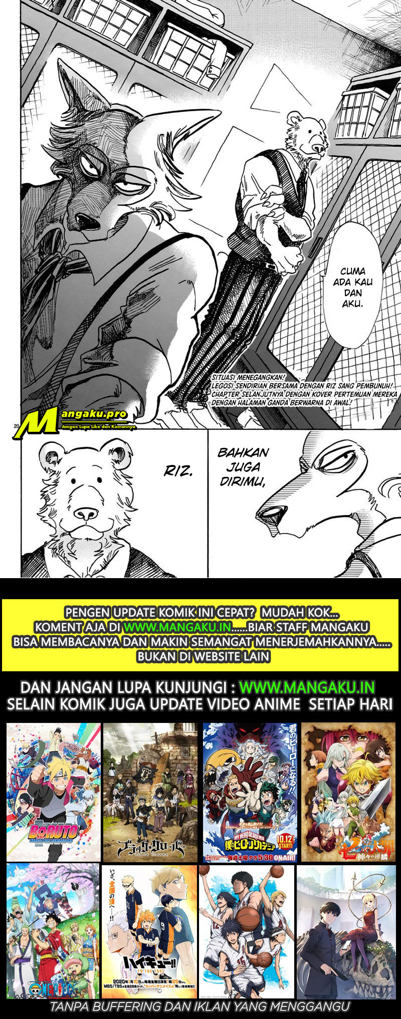 Beastars Bab 83 halaman 9
