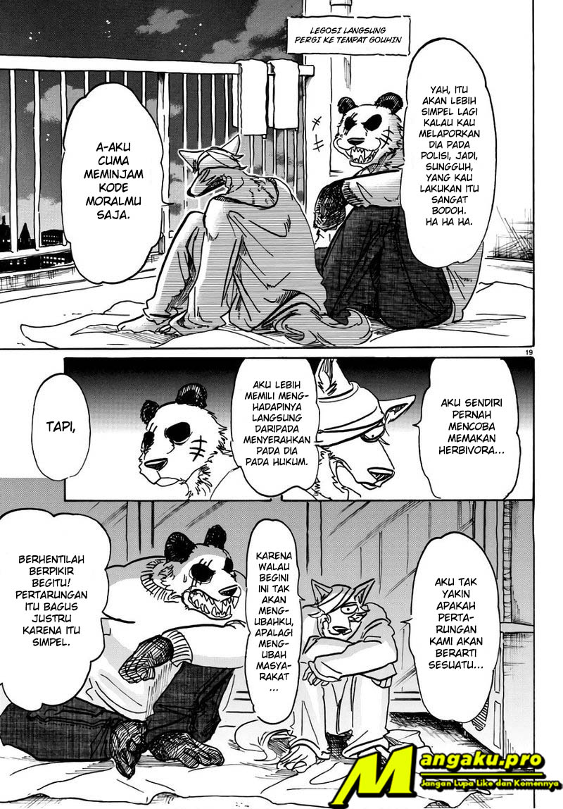 Beastars Bab 85 halaman 19