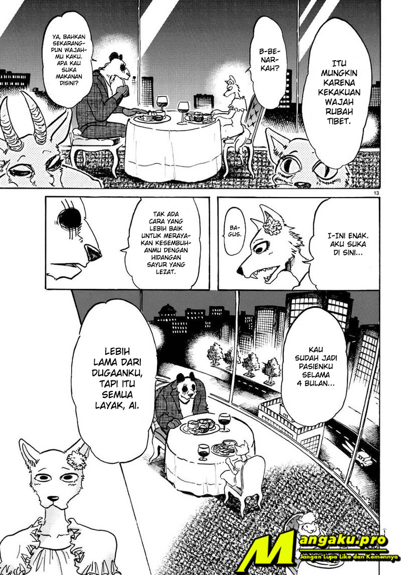 Beastars Bab 86 halaman 14