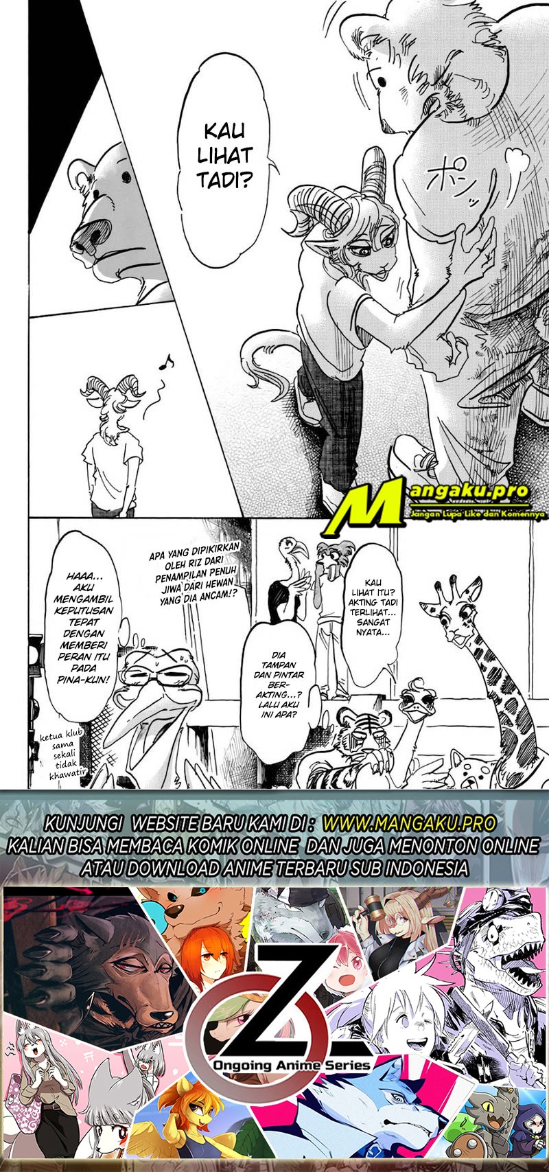 Beastars Bab 87 halaman 20