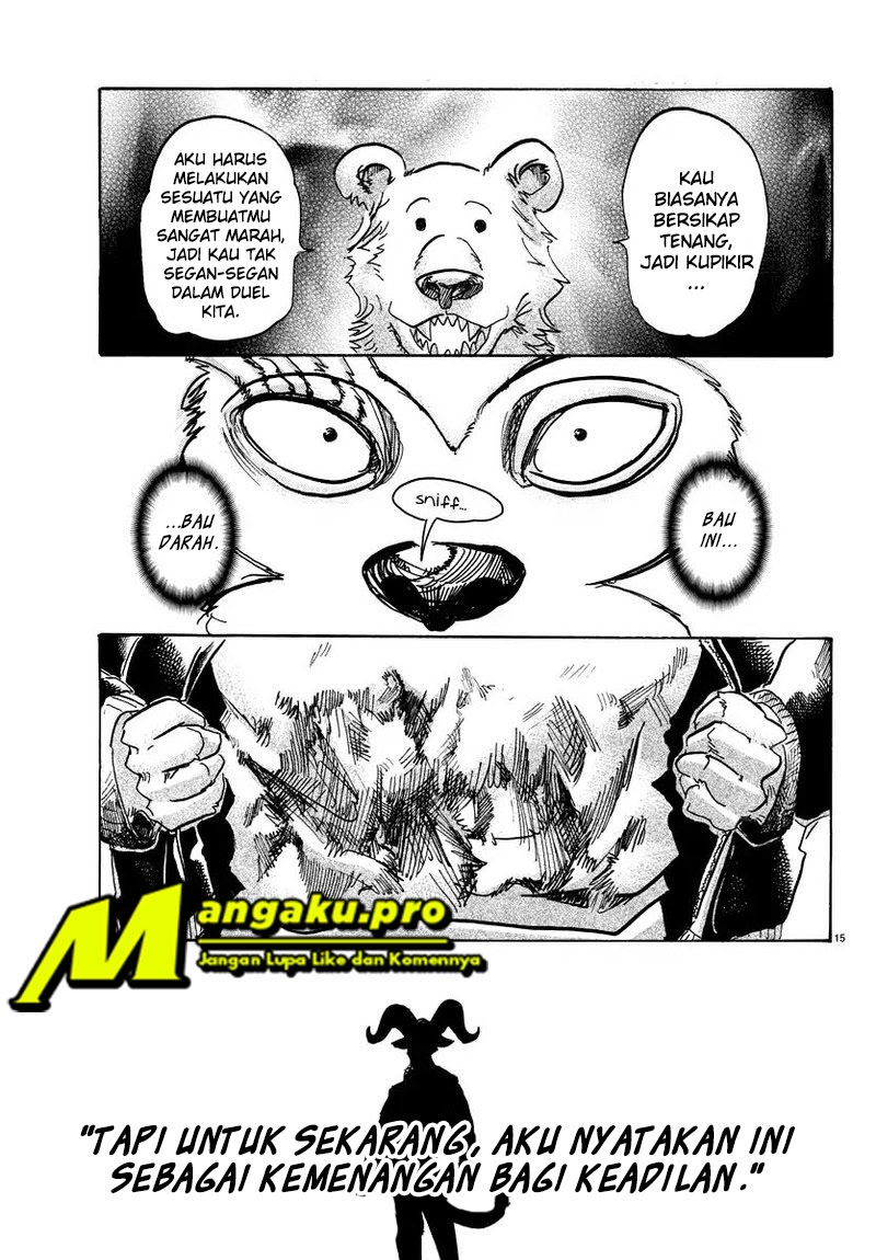 Beastars Bab 90 halaman 15