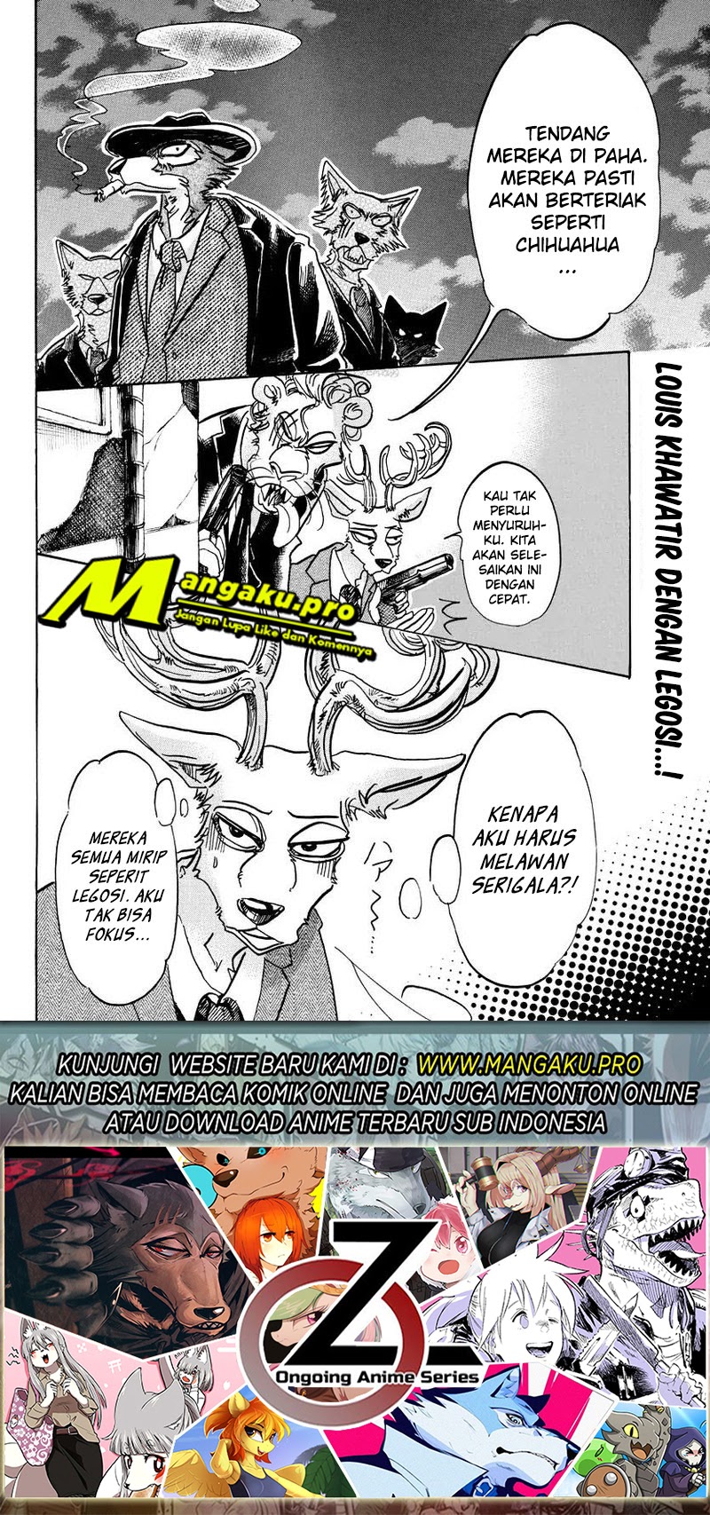 Beastars Bab 90 halaman 20