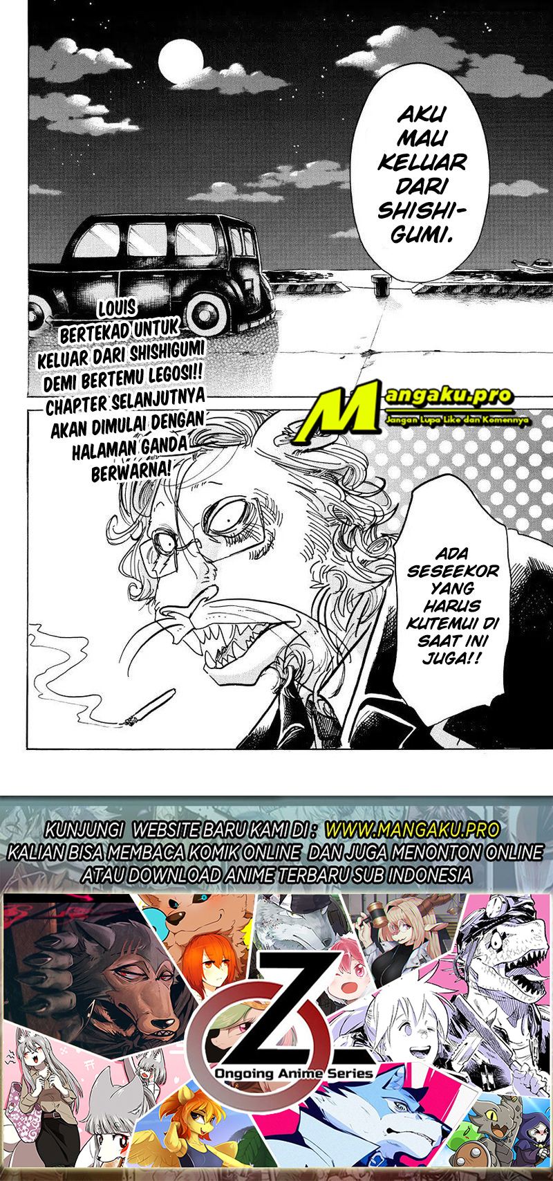 Beastars Bab 91 halaman 19