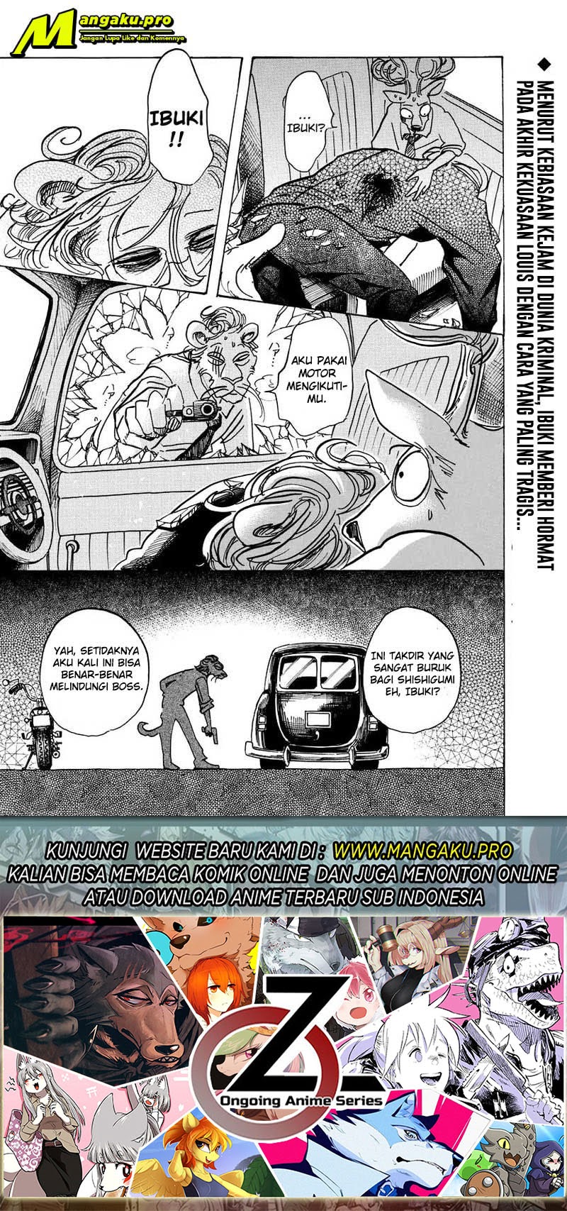 Beastars Bab 92 halaman 21