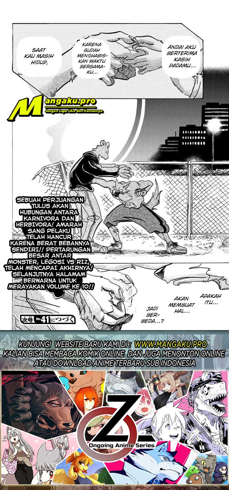 Beastars Bab 96 halaman 19