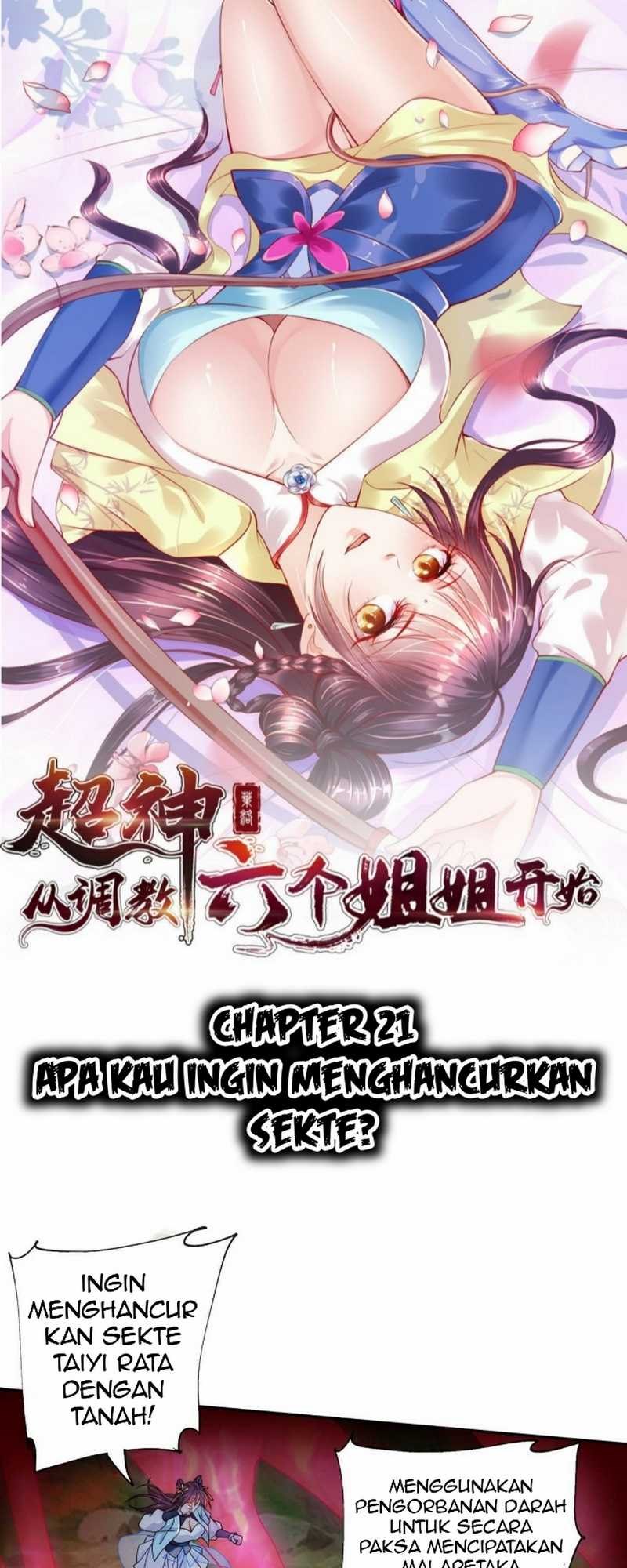 Becoming A God By Teaching Six Sisters chapter 21 halaman 3