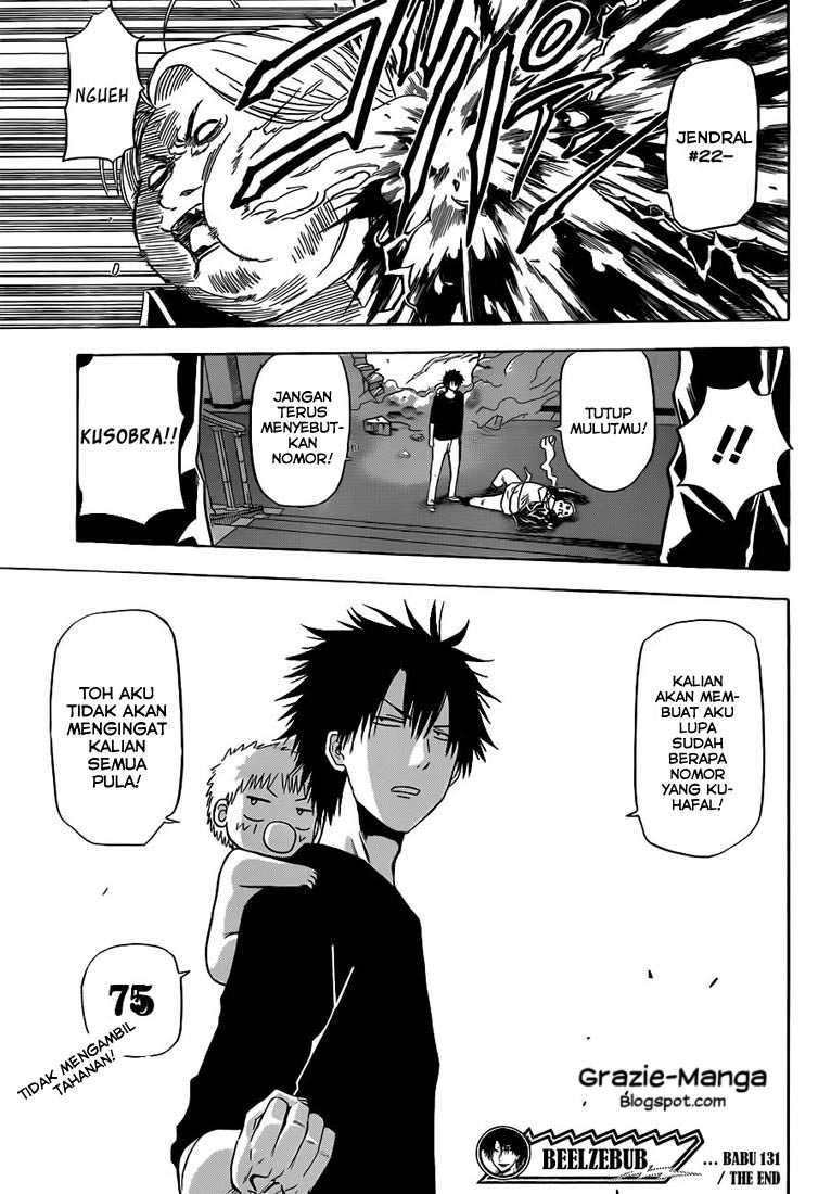 Beelzebub Bab 131 halaman 17