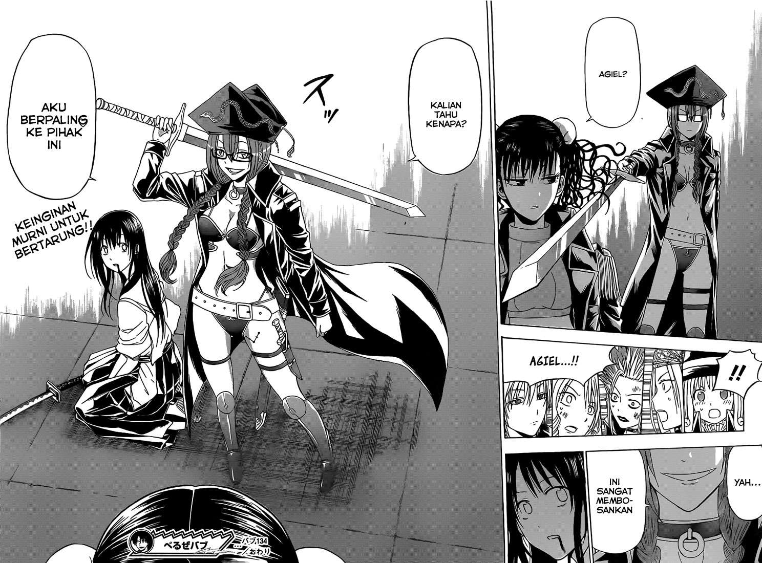 Beelzebub chapter 134 halaman 19