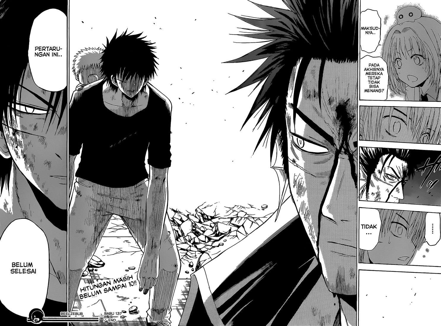 Beelzebub Bab 137 halaman 19