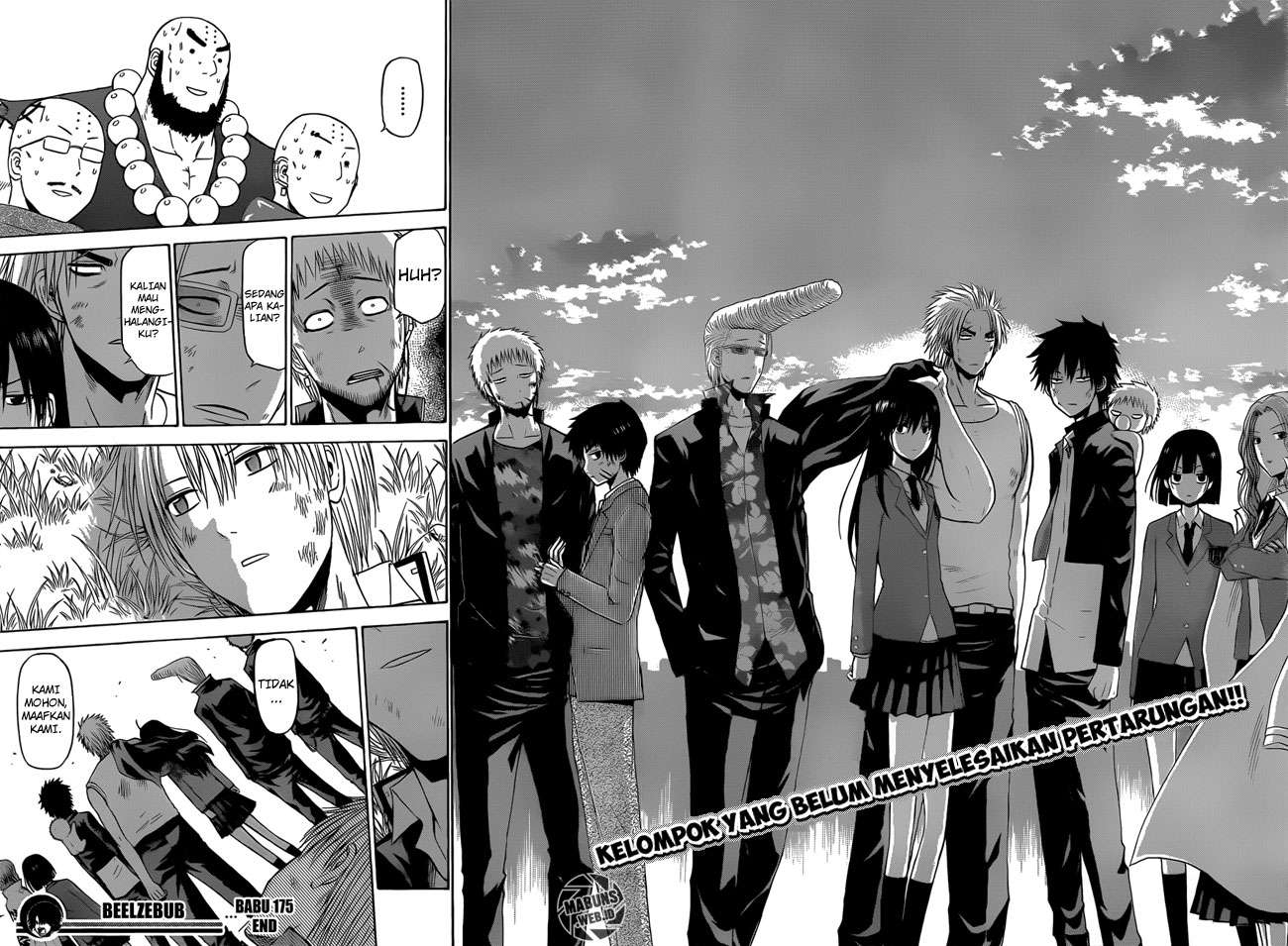 Beelzebub Bab 175 halaman 17