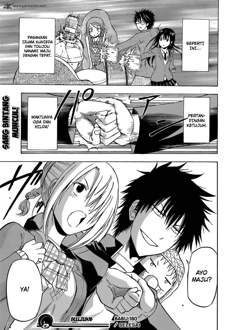 Beelzebub Bab 180 halaman 19