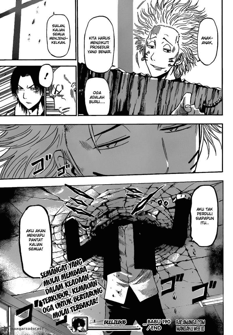 Beelzebub Bab 190 halaman 19