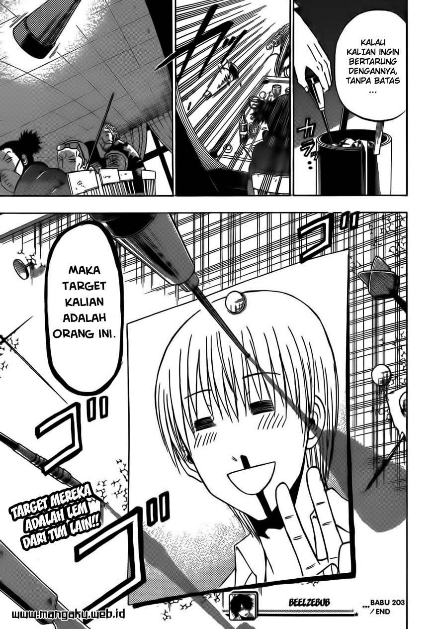 Beelzebub Bab 203 halaman 17