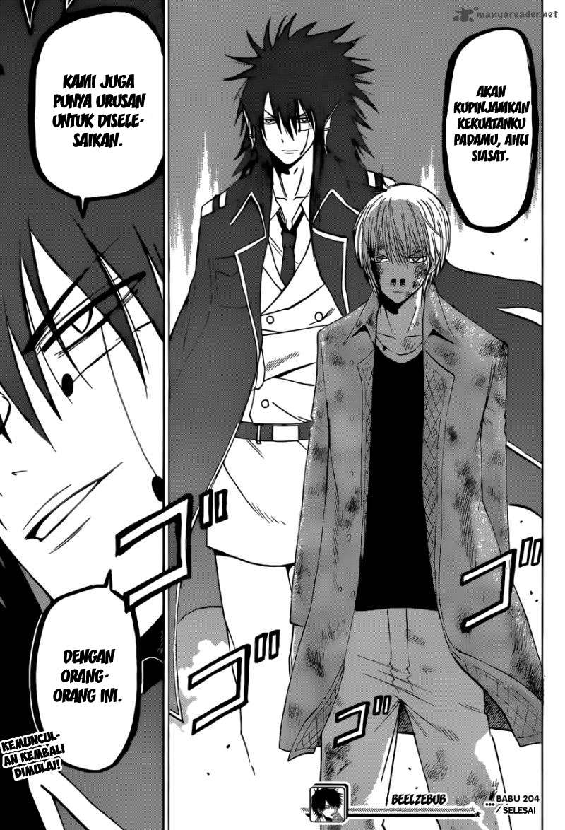 Beelzebub Bab 204 halaman 20