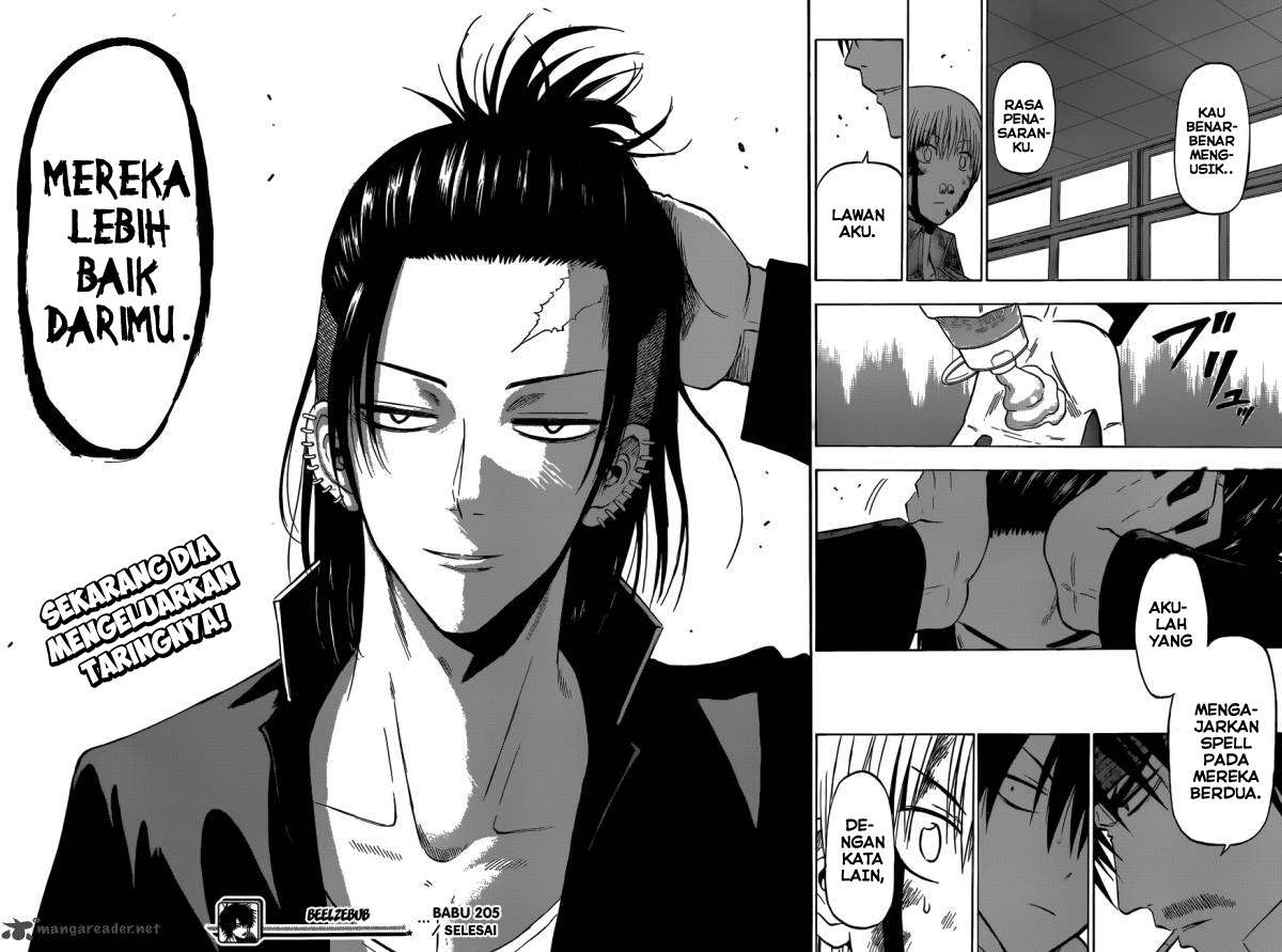 Beelzebub Bab 205 halaman 17