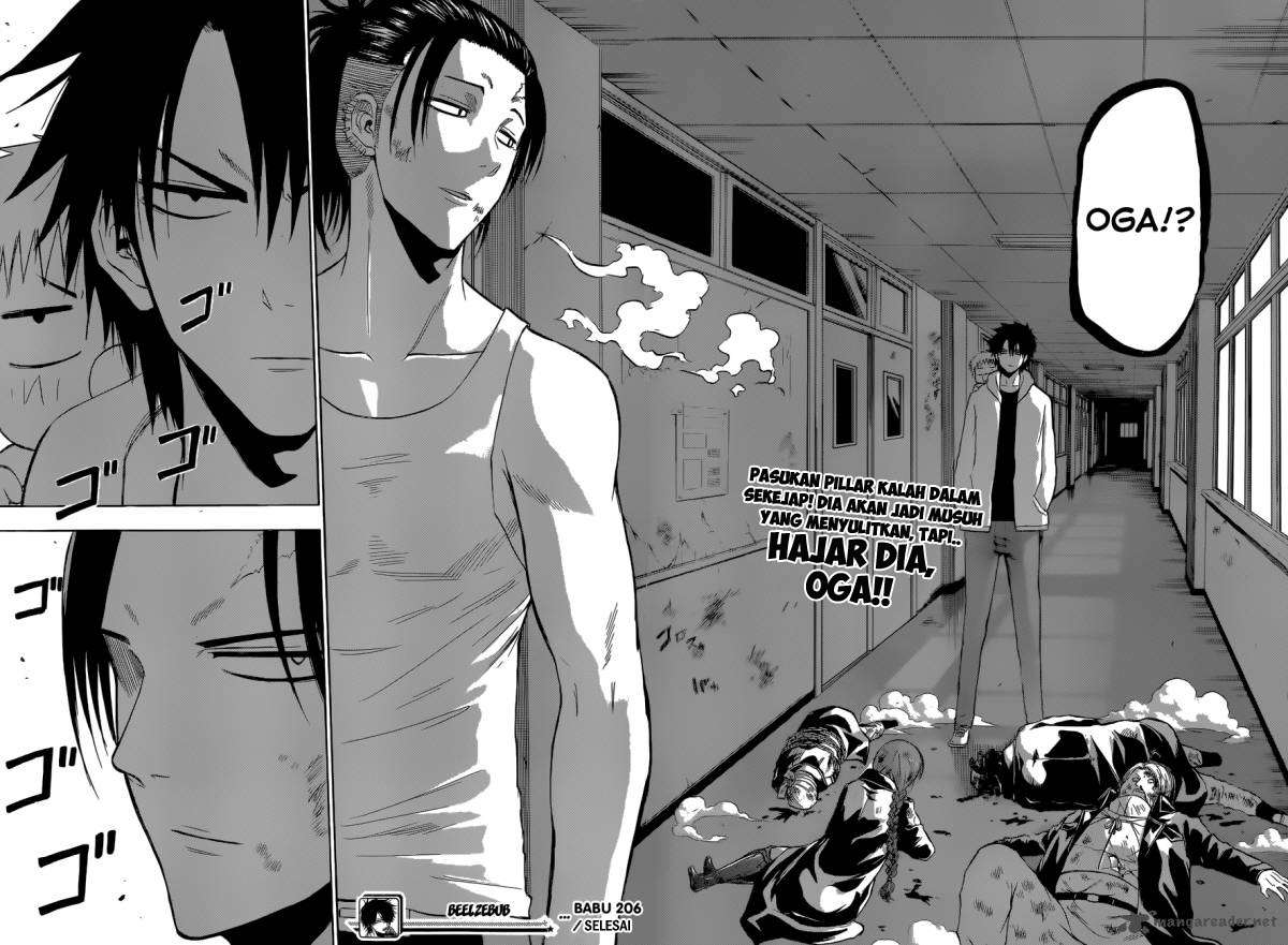 Beelzebub Bab 206 halaman 18