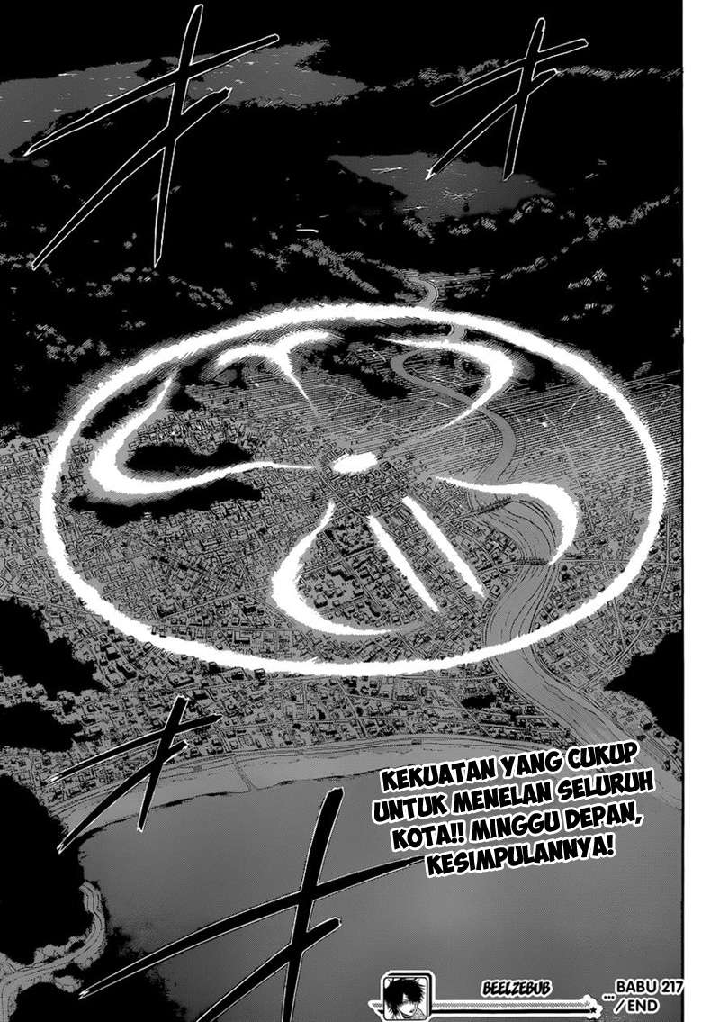 Beelzebub Bab 217 halaman 20