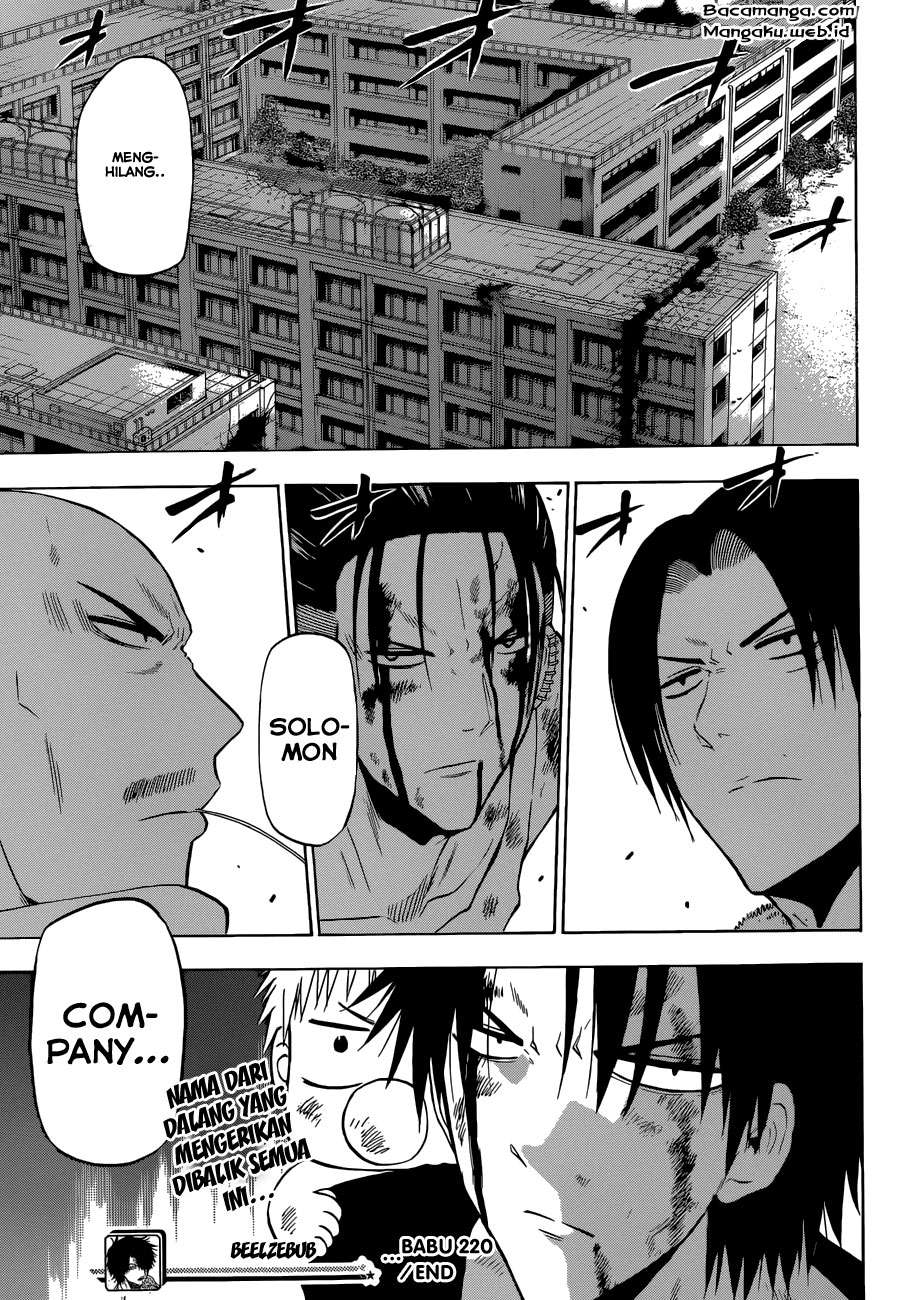 Beelzebub chapter 220 halaman 18