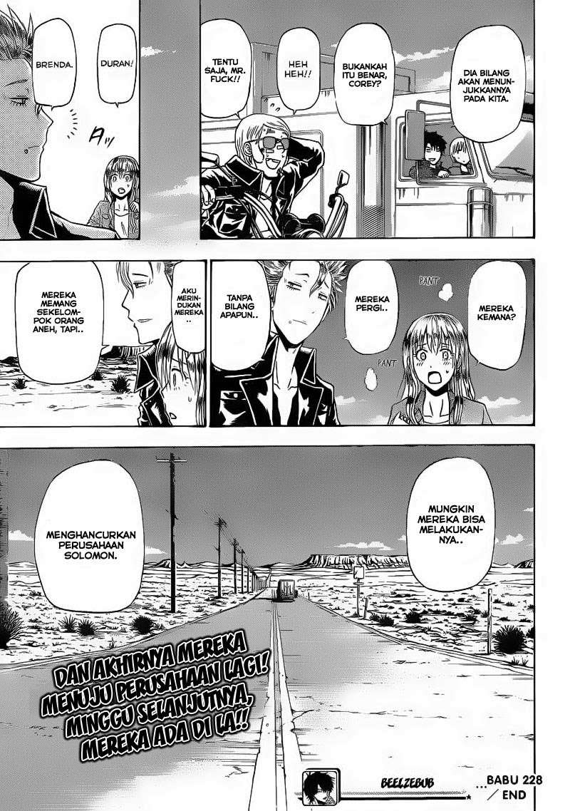 Beelzebub Bab 228 halaman 20
