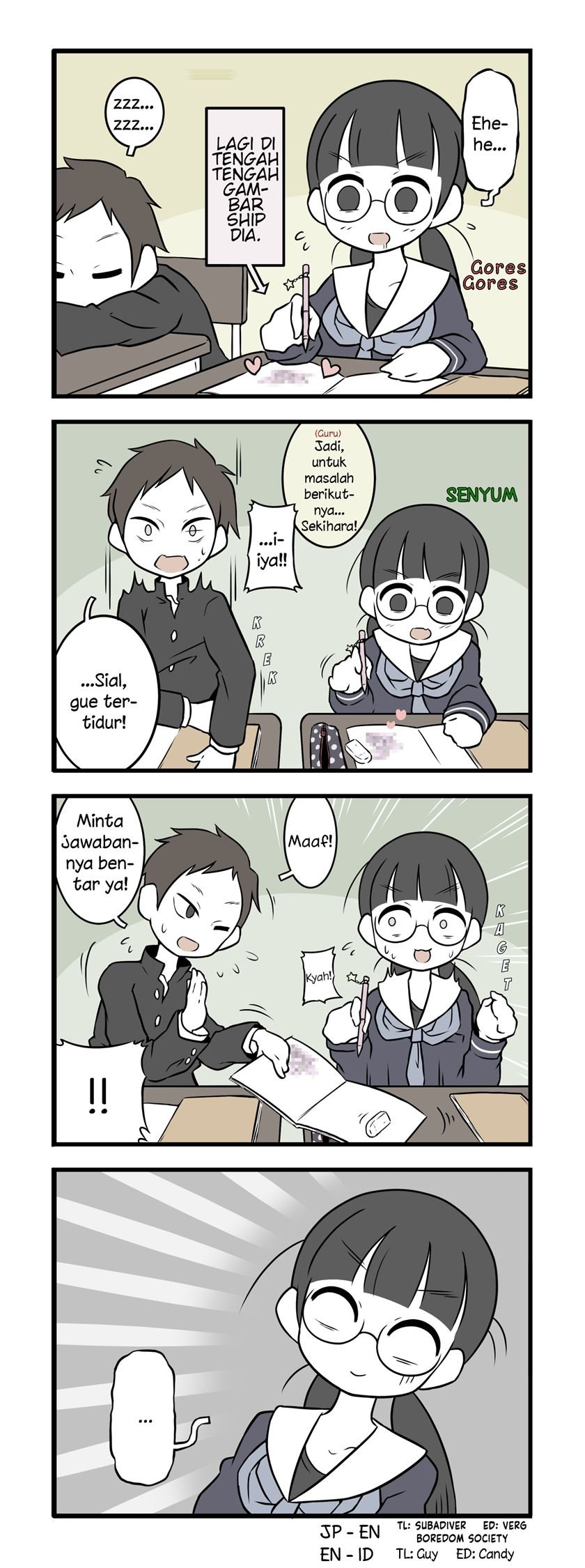 Bijutsubu Girl Bab 2 halaman 1
