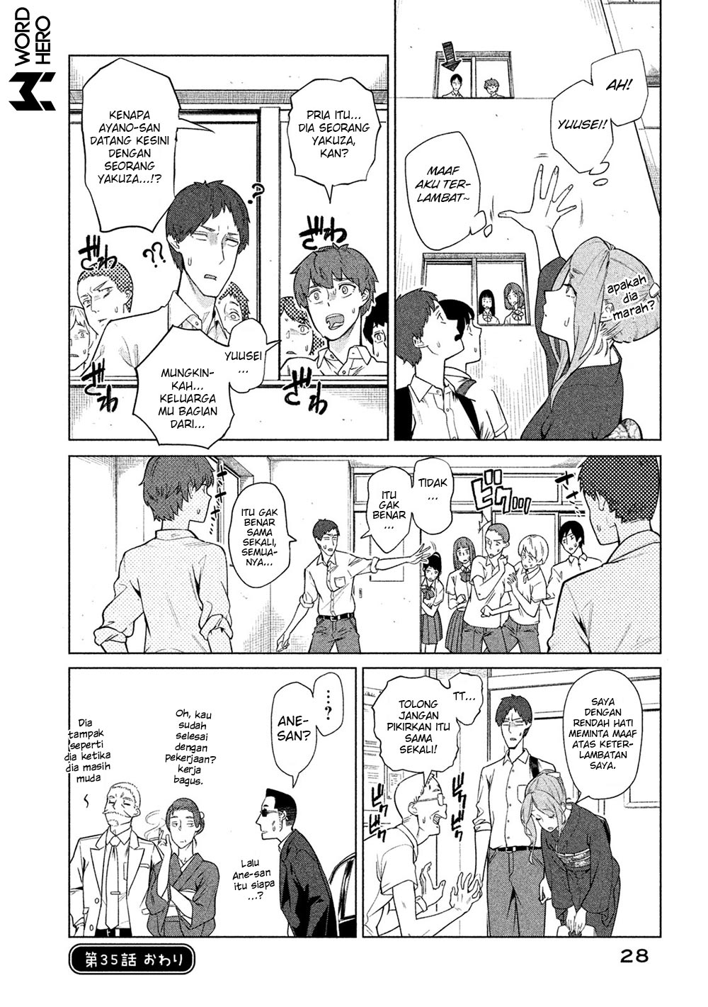Bimajyo no Ayano-san chapter 35 halaman 5