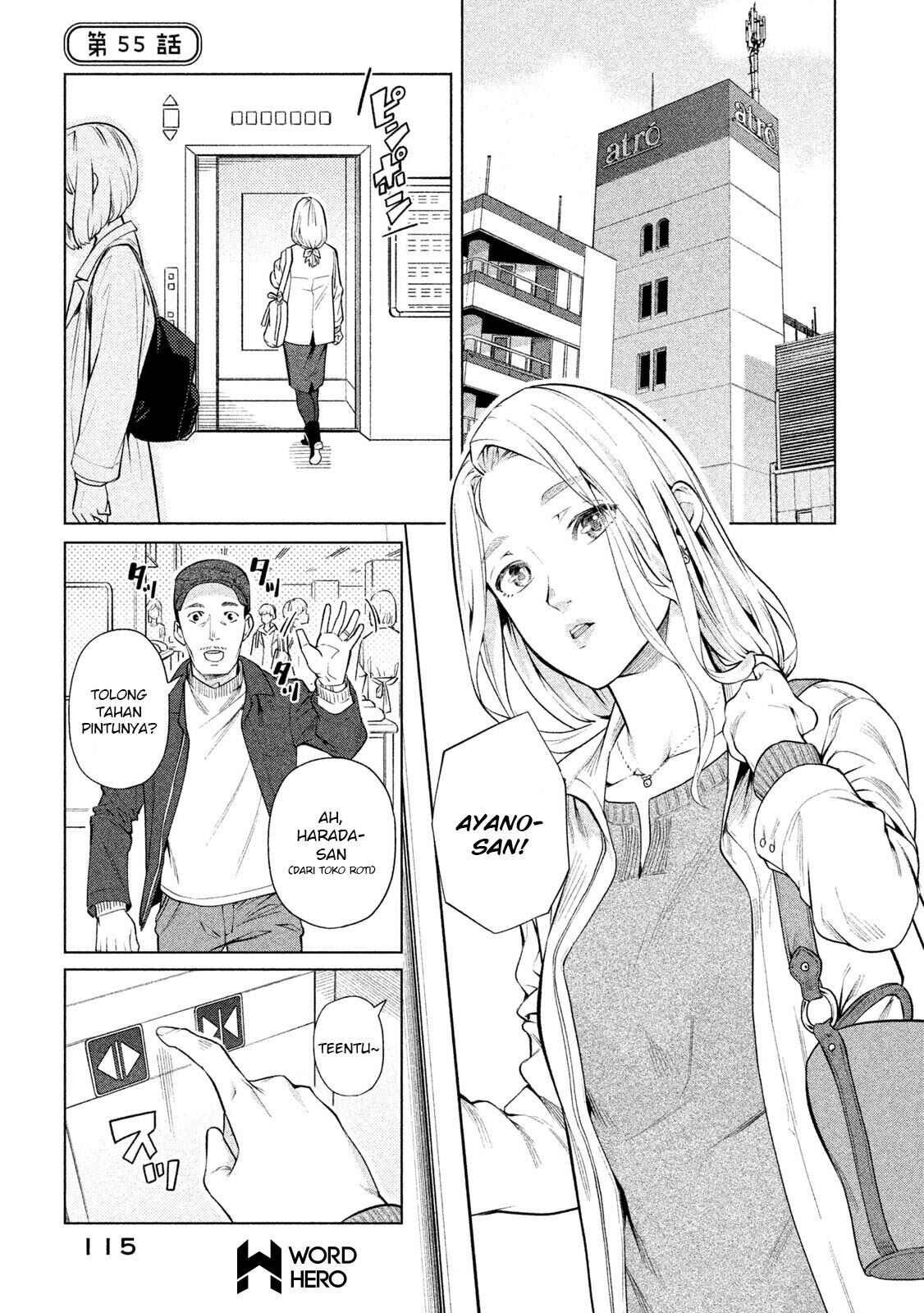 Bimajyo no Ayano-san chapter 55 halaman 2