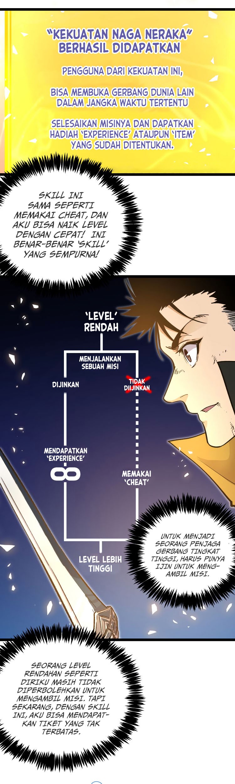 Black Abyss at Dawn Bab 19 halaman 17