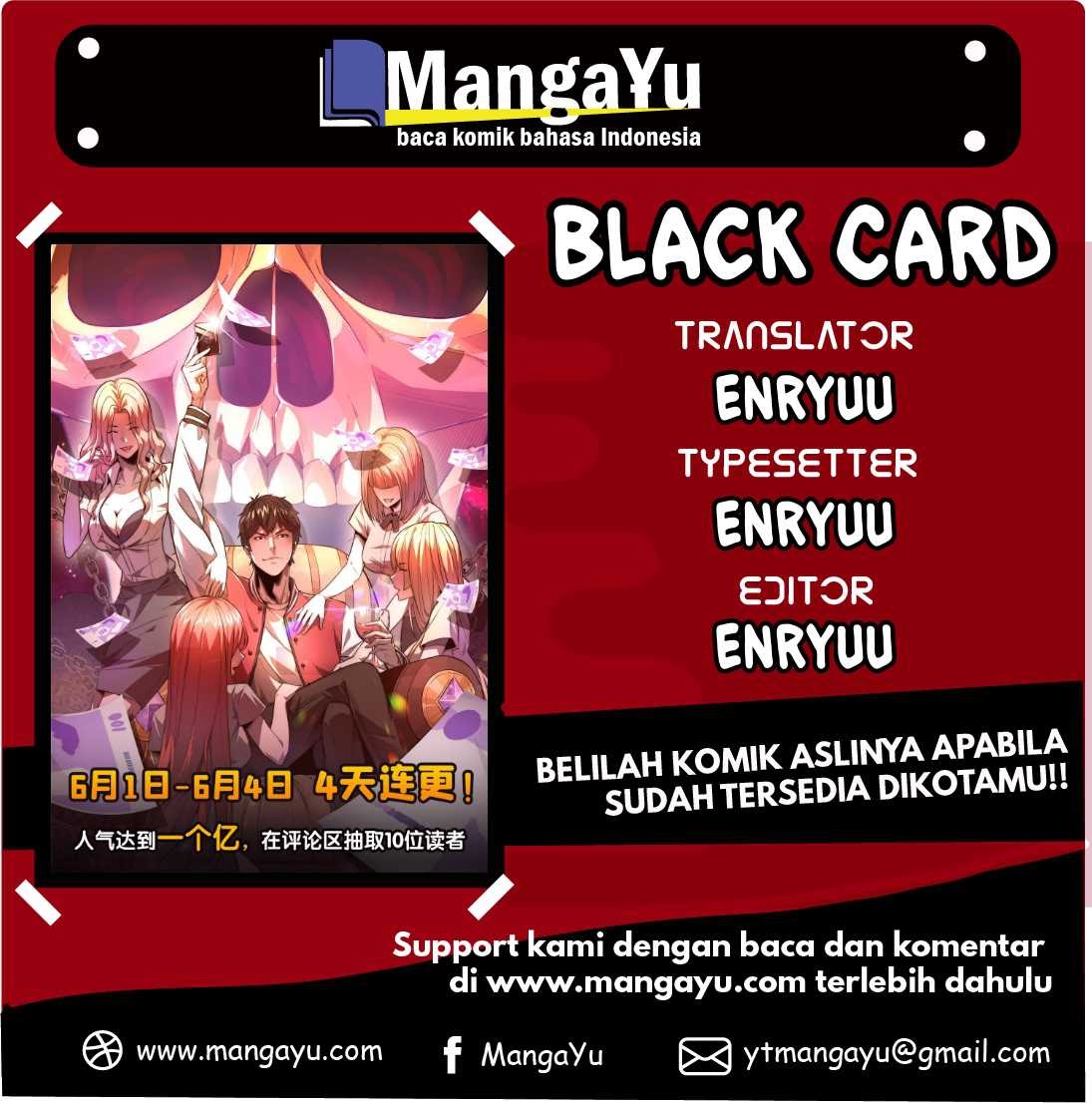 Black Card chapter 3 halaman 1
