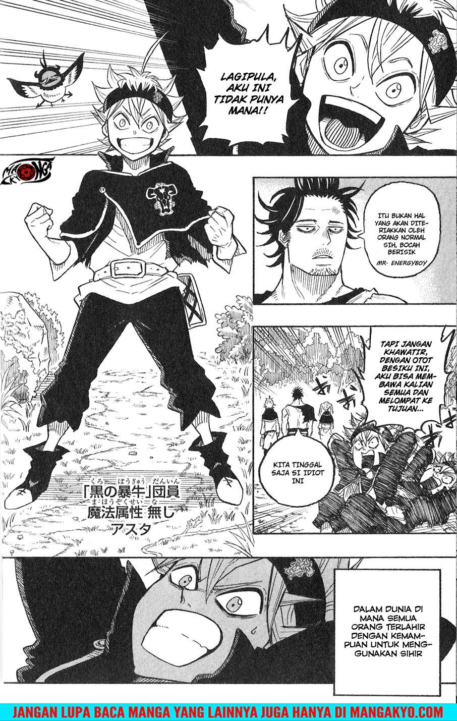 Black Clover Gaiden: Quartet Knights chapter 01 halaman 6