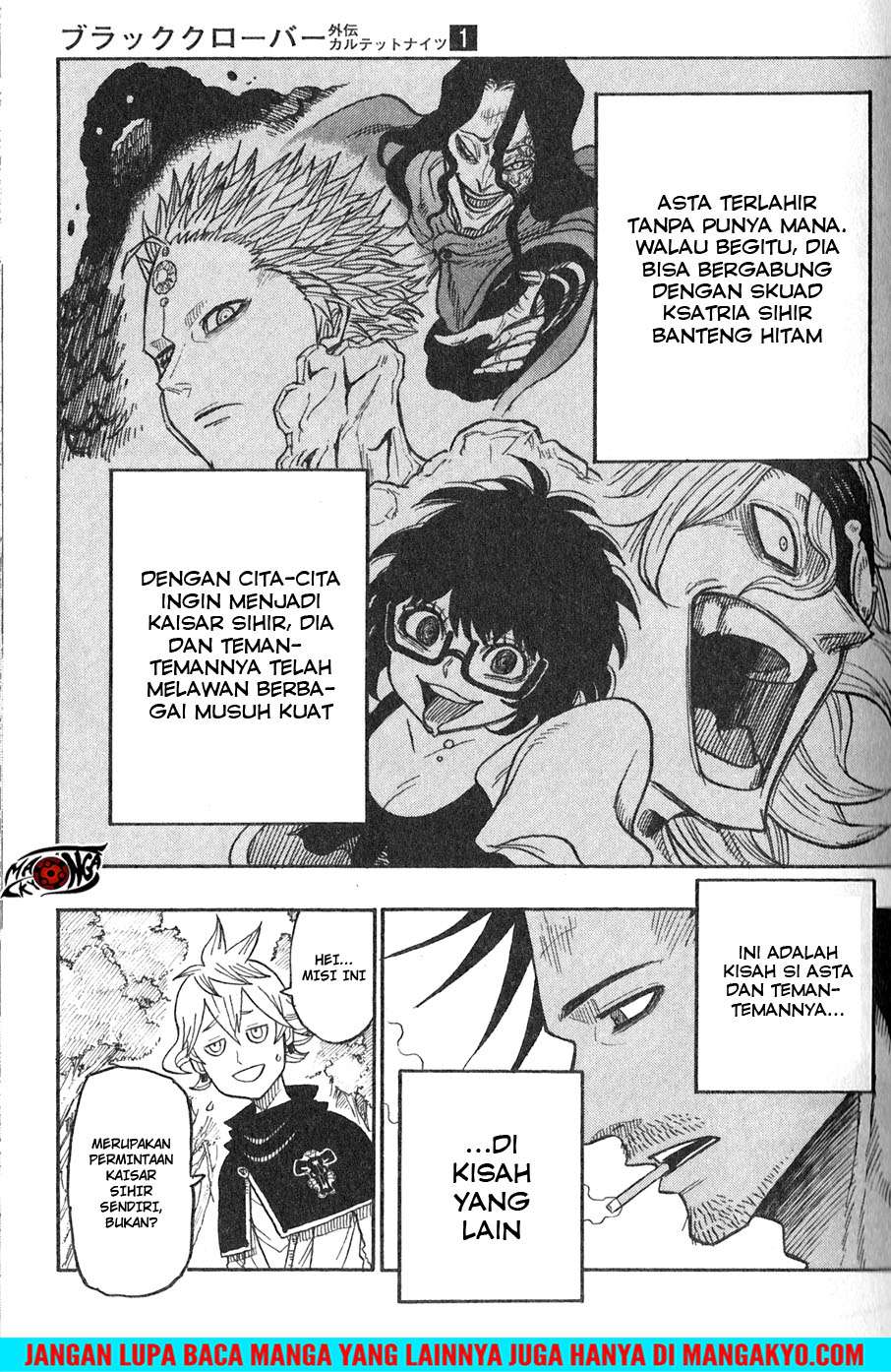 Black Clover Gaiden: Quartet Knights chapter 01 halaman 7