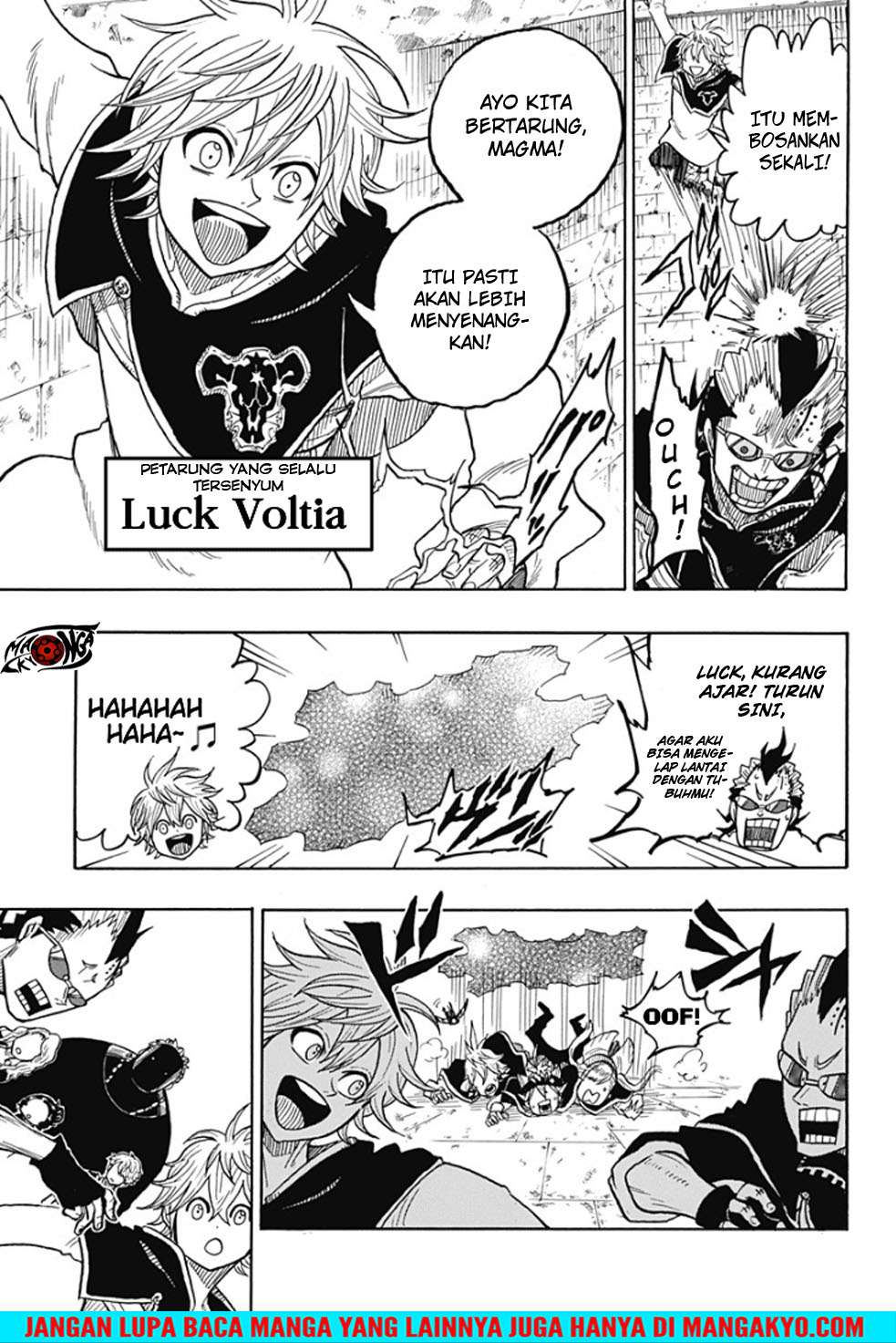 Black Clover Gaiden: Quartet Knights chapter 03 halaman 3