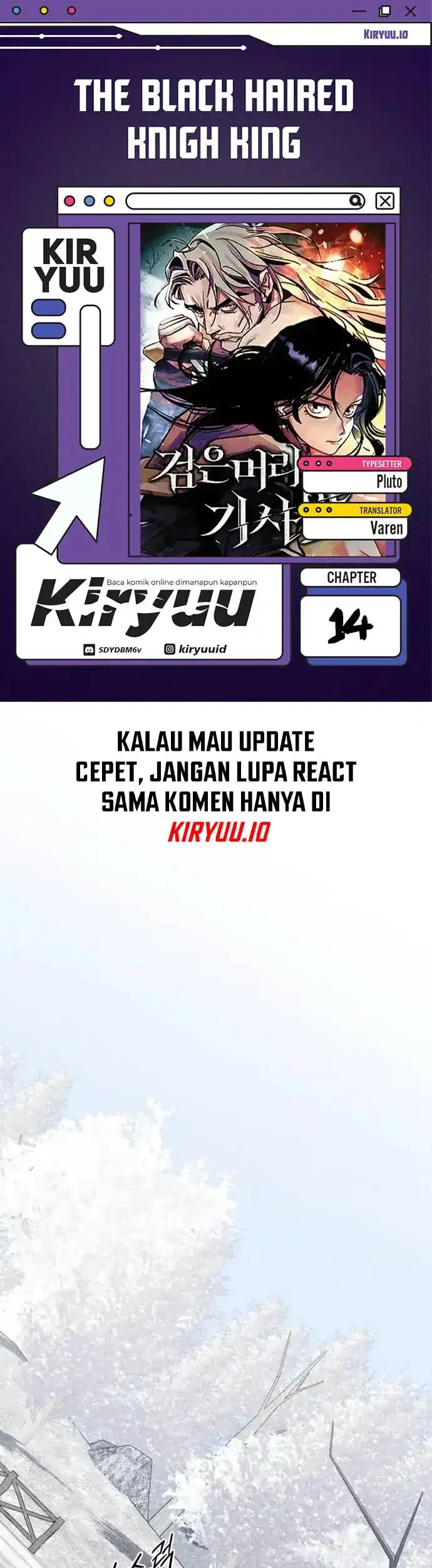 Black-Haired Knight King chapter 14 halaman 1