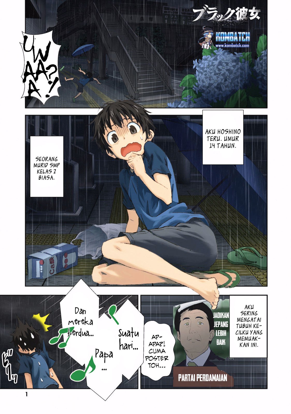 Black Kanojo Bab 01 halaman 2