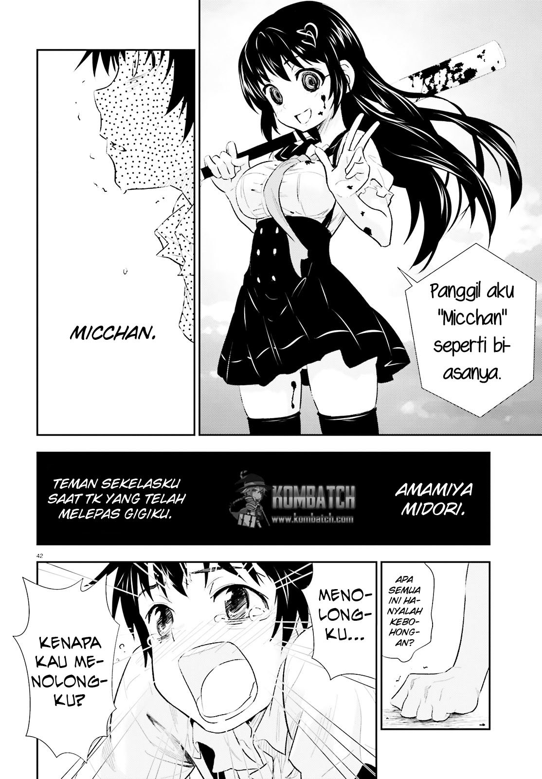 Black Kanojo Bab 01 halaman 43
